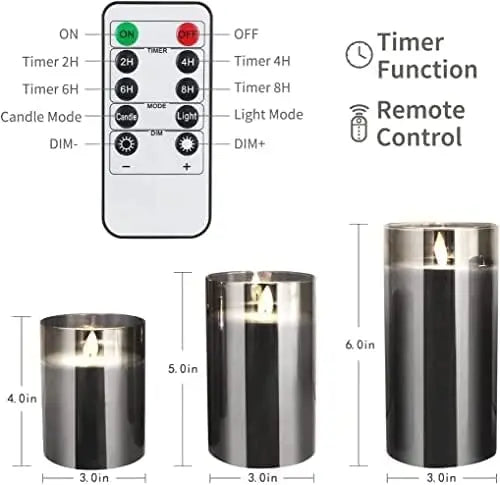 LED Flameless Candles Battery Operated