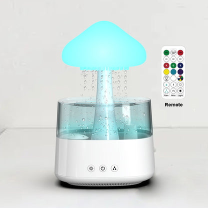 Desktop Rain Cloud Humidifier Relaxing Aromatherapy Lamp