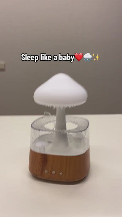 Desktop Rain Cloud Humidifier Relaxing Aromatherapy Lamp